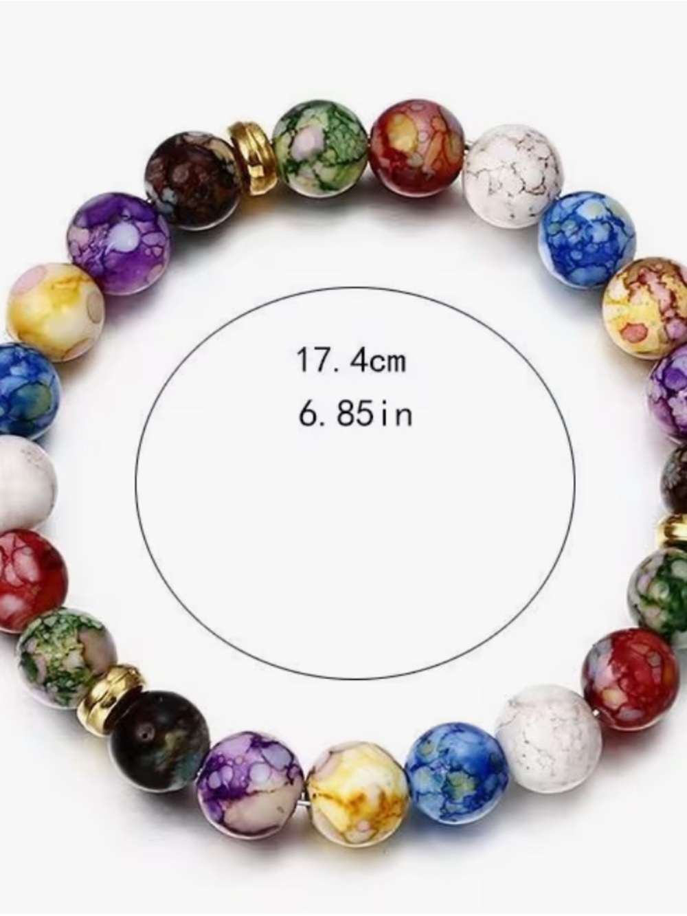 1-Tiger Eye beads bracelet
7 Chakras Multicolor Bead - Energy Balancing - Picture 4 of 6